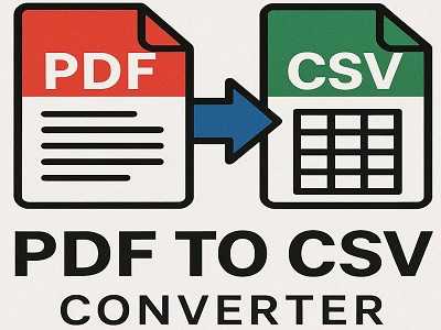 PDF to CSVX Converter